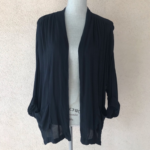 navy blue summer cardigan